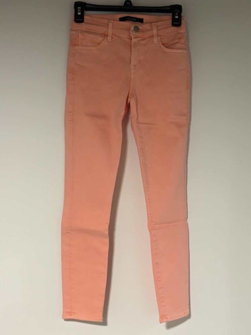 J BRAND JEANS WASHED LOOK PEACH PINK SIZE 24